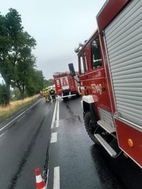 9 poszkodowanych  w tym 5 dzieci w porannym wypadku w Kamionce w gminie Pątnów